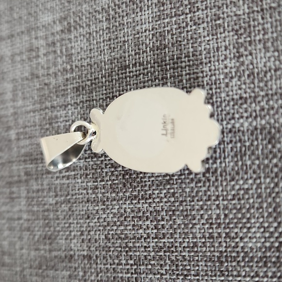 Stunning NWOT Native American Navajo Turquoise & Sterling Handmade Pendant 🩵🎁 - Picture 6 of 12